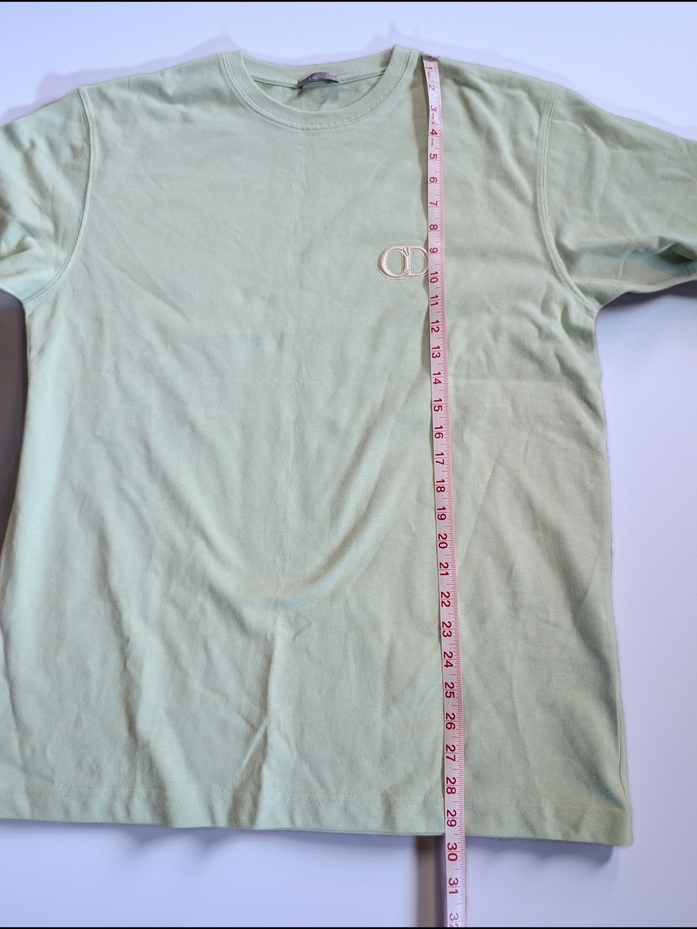 Authentic Dior Men’s Crewneck T-Shirt in Mint Green Size Medium - Picture 5 of 9